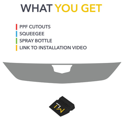 paint protection film cadillac optiq rock guard