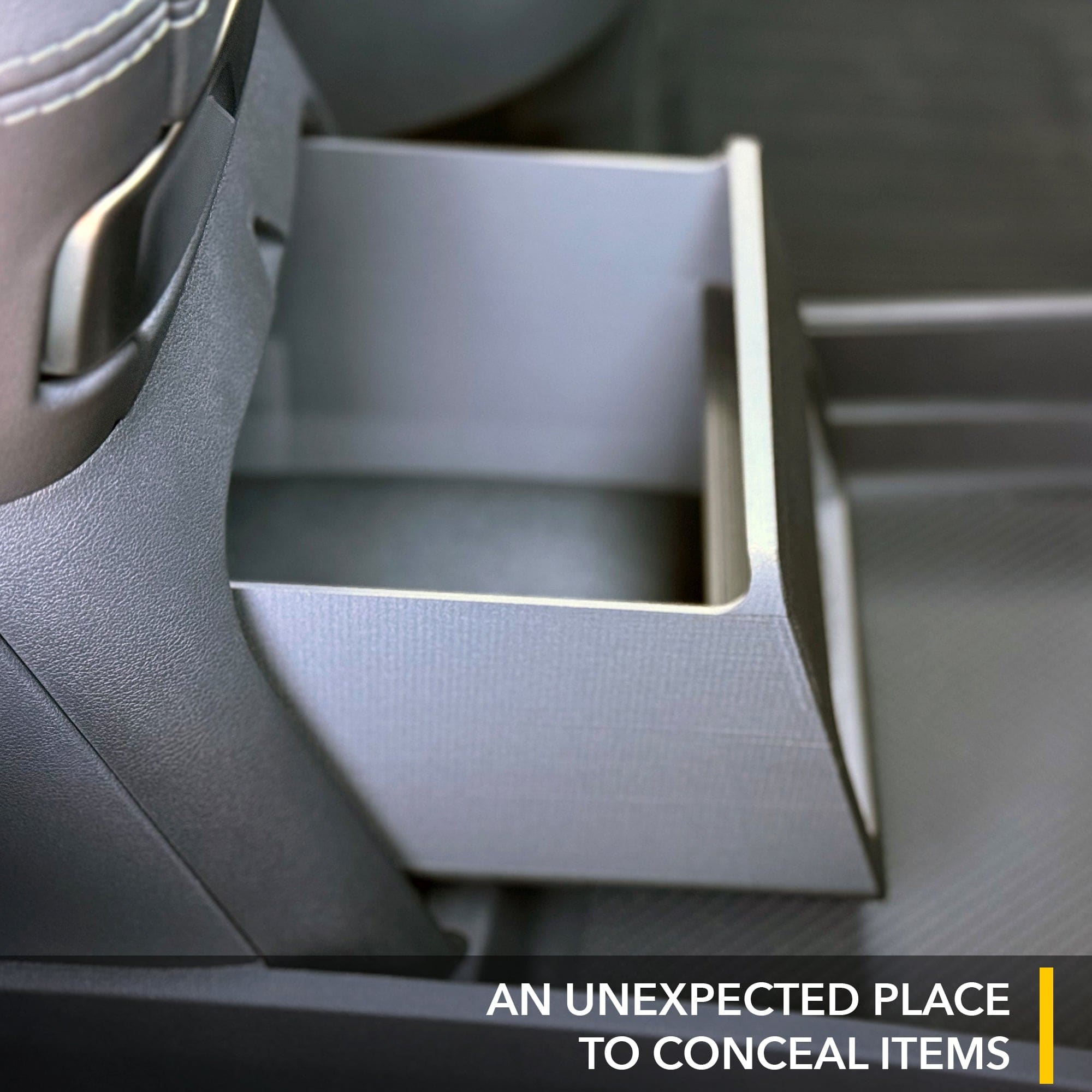 hidden car compartment camp speaker rivian r1t drawer r1s