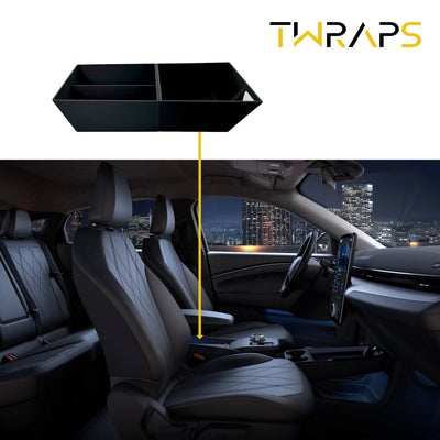 center console ford mustang mach-e storage tray armrest organizer