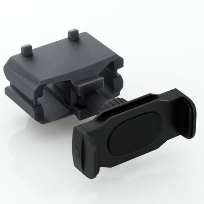black plastic car phone holder tesla cybertruck mount magnetic patent pending