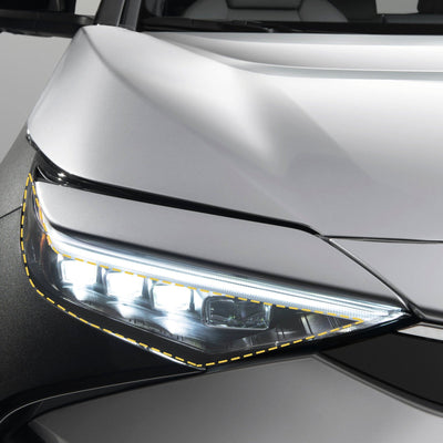 bz4x smoke tint toyota headlights ppf