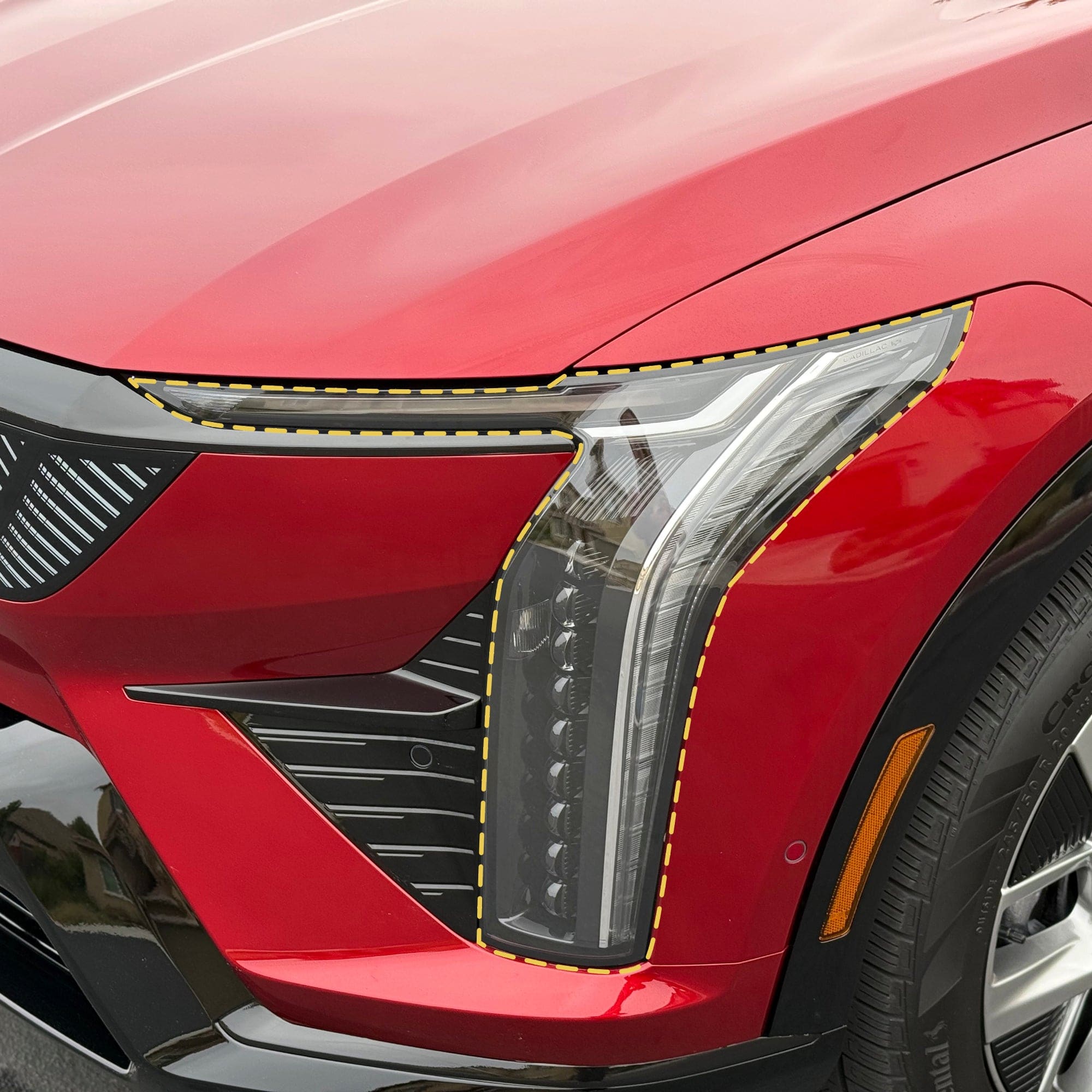 cadillac optiq paint protection film tint ppf easy diy