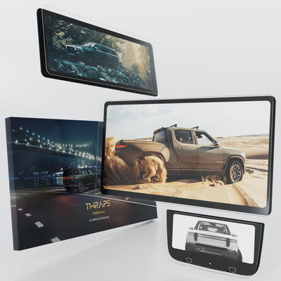 rivian truck promotional displays r1t r1s screen protector