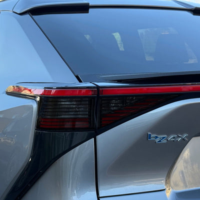bz4x toyota tail lights smoke tint lamps
