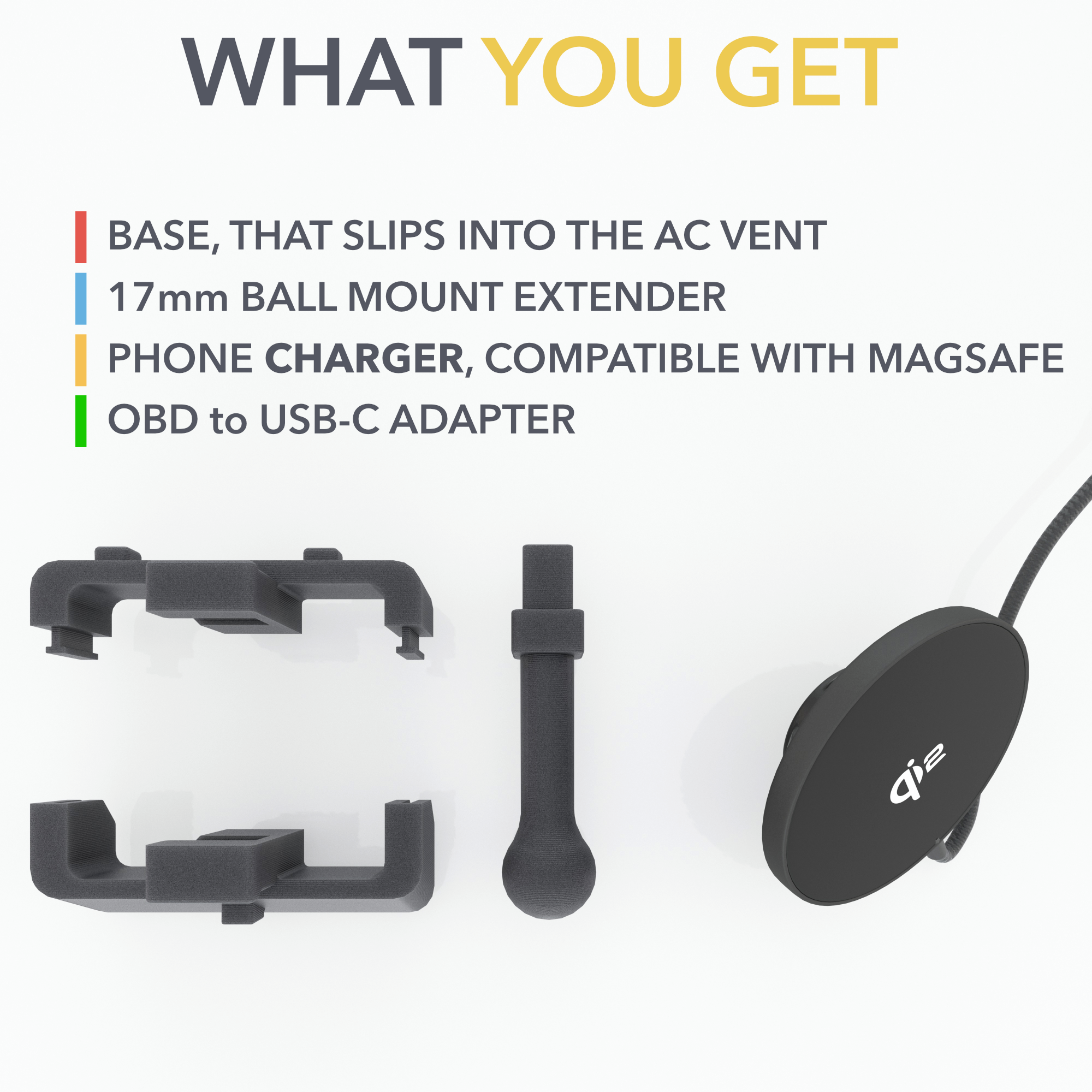 tesla model phone mount magnetic proudly made