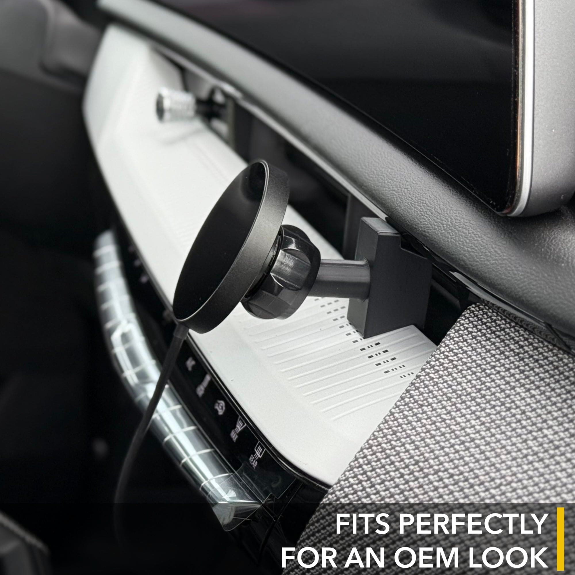 cadillac optiq phone mount magnetic twraps dashboard