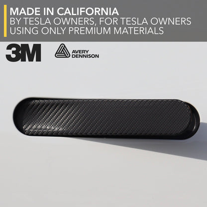 carbon fiber door handle wrap r1s r1t vinyl handles rivian