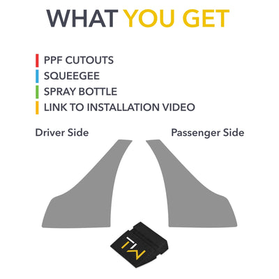 tesla model paint protection film resists fading