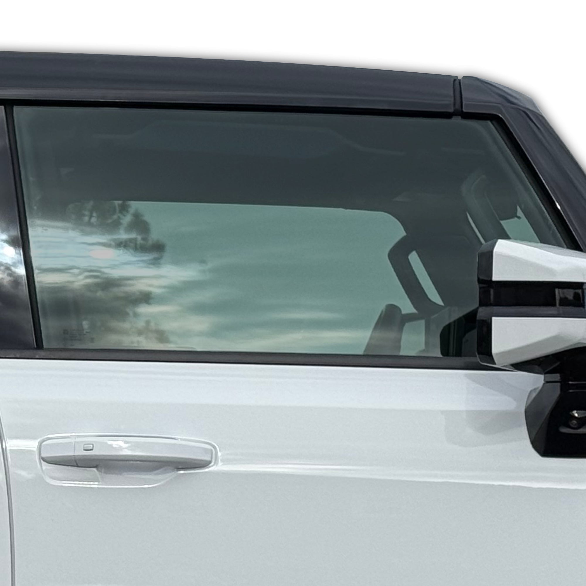 Nano Ceramic Windows Tint GMC Hummer EV Nano Ceramic IR Film Front Doors 70% pre-cut Avery Dennison premium T-WRAPS