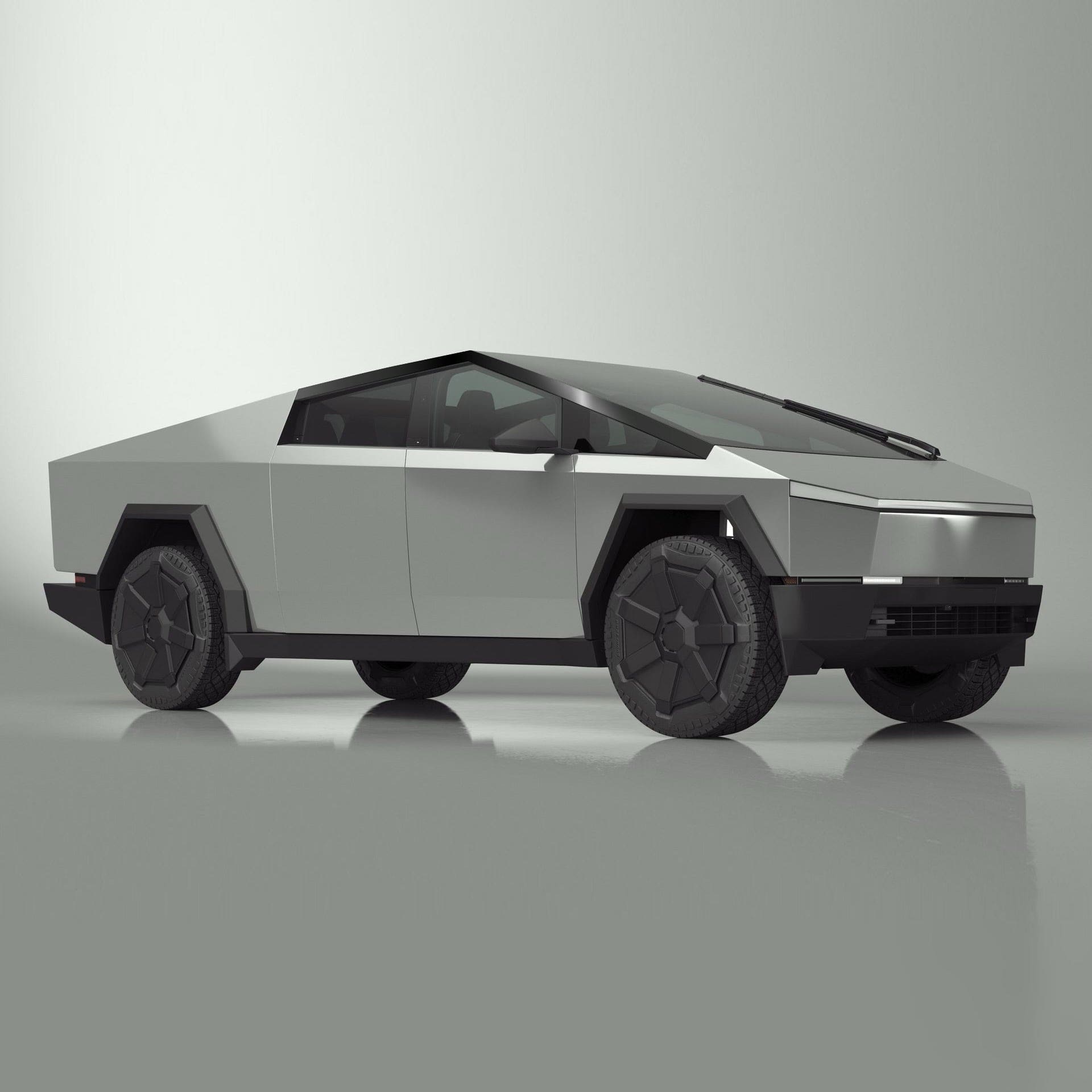 satin black roof lines 8mil ppf gloss tesla cybertruck