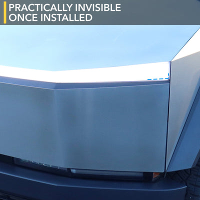 tesla cybertruck clear ppf headlight guard 8mil exceptional protection