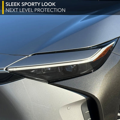 bz4x smoke tint toyota headlights ppf