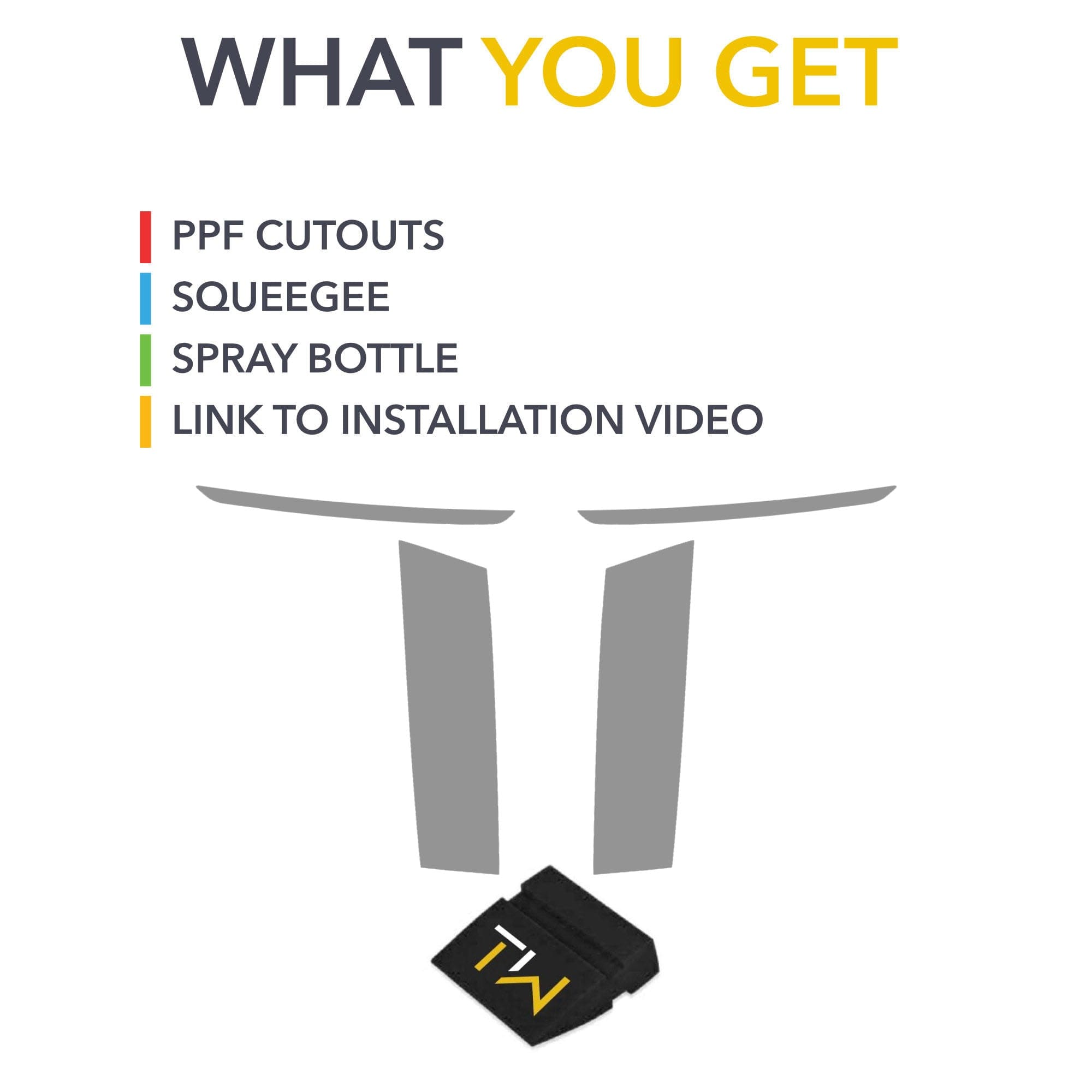 ppf installation kit cadillac lyriq paint protection film tint easy diy