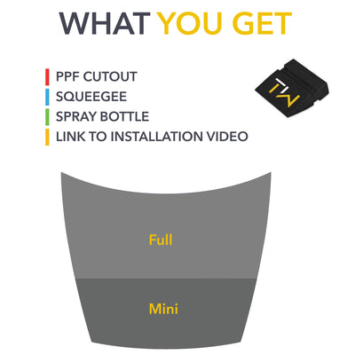 Hood PPF | Paint Protection Film Cover for Tesla Model Y Juniper