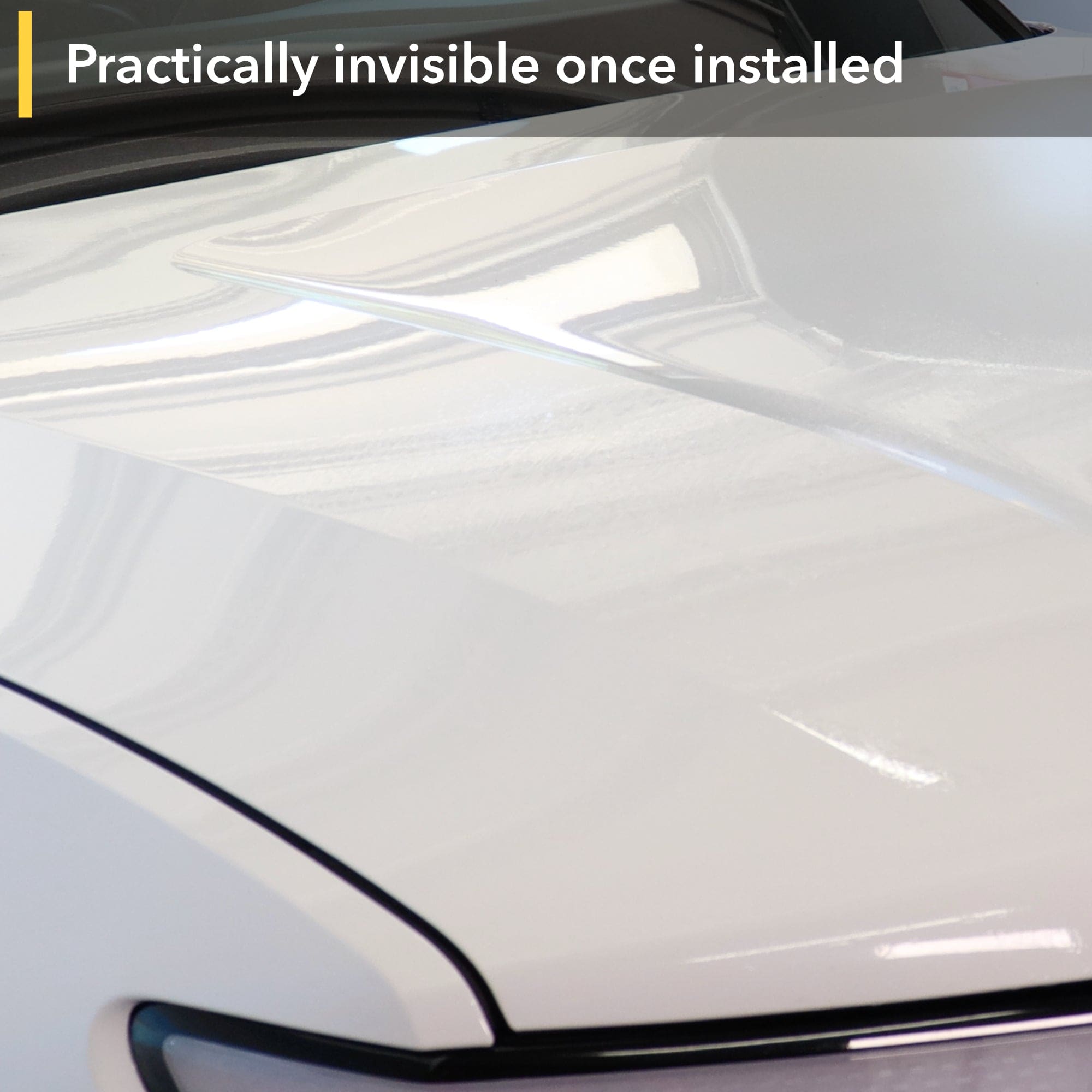 white car hood r1s r1t paint protection film