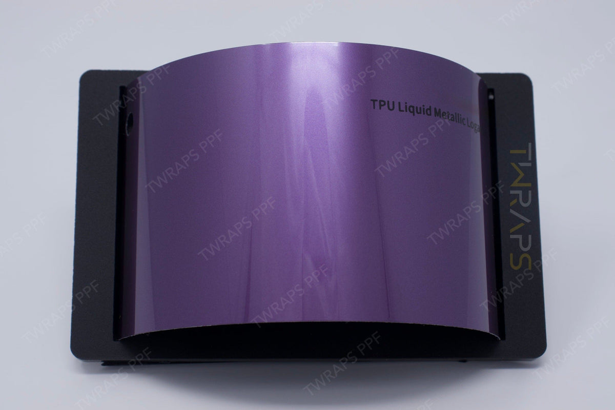 Liquid Metallic Loganberry Color PPF - 8mil TPU Car Wrap Film – TWRAPS