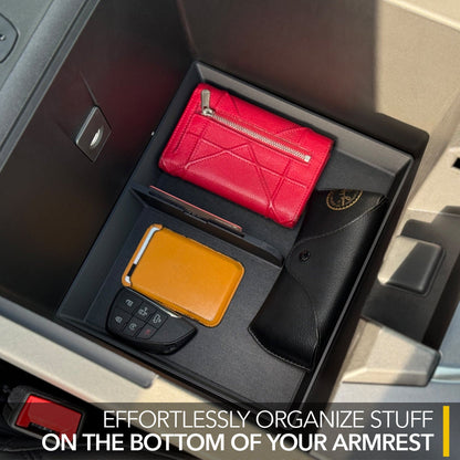 gmc hummer lower armrest organizer leather liners