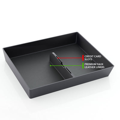 gmc hummer lower armrest organizer leather liners