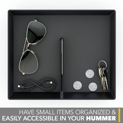 gmc hummer lower armrest organizer leather liners