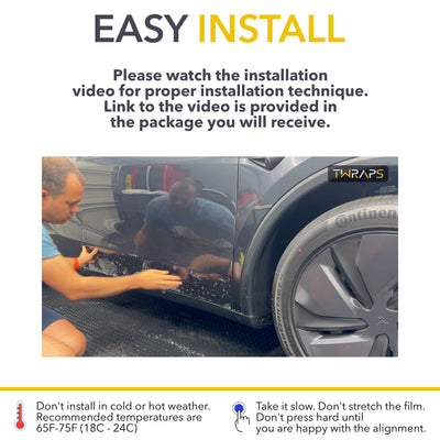 paint protection film tesla model rock guard