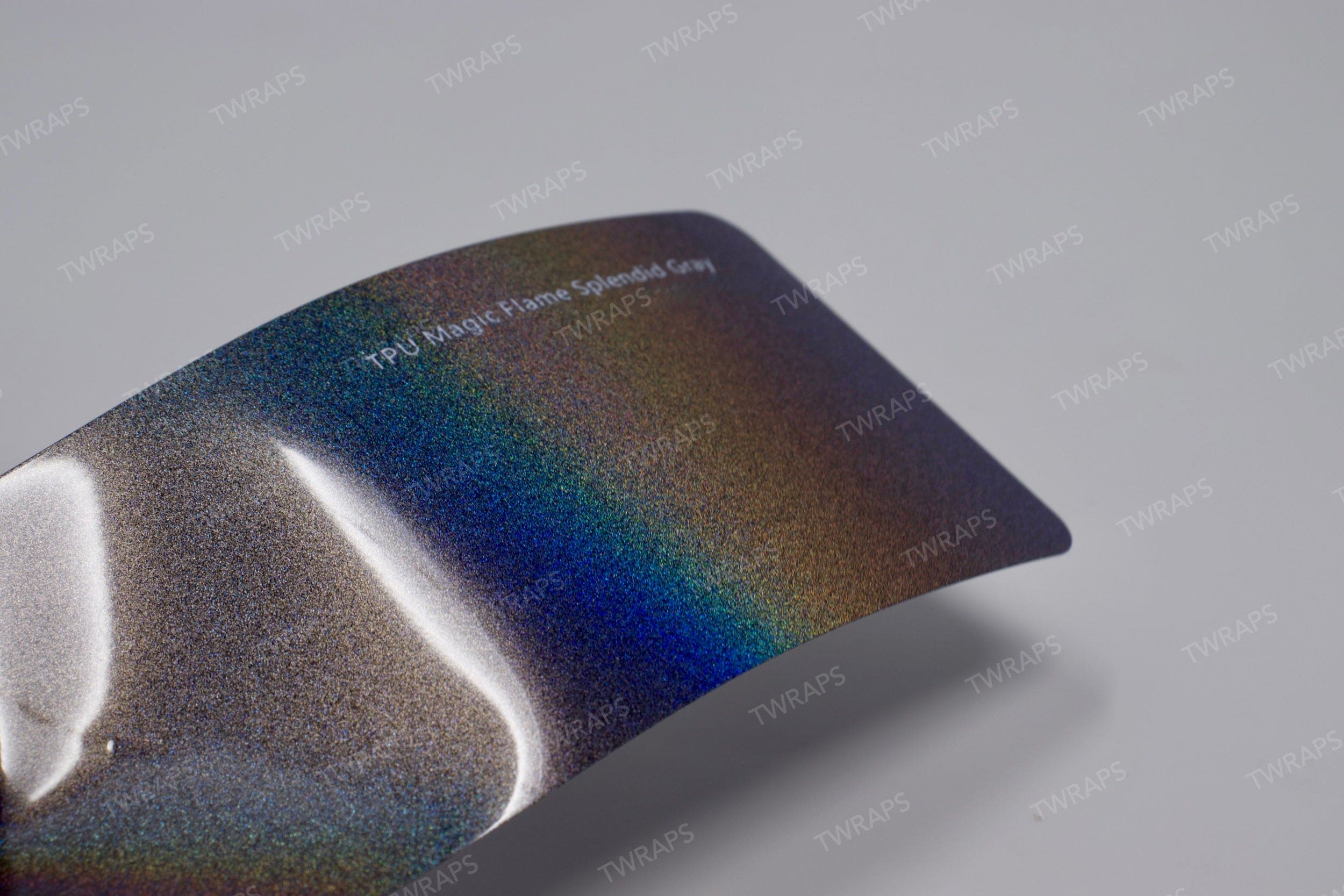 Magic Flame Splendid Gray Color PPF - 8mil TPU Car Wrap Film – TWRAPS