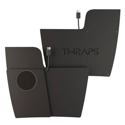 black car console organizer cables ford bronco sport escape ev