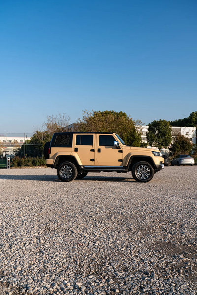 matte amg desert yellow color ppf