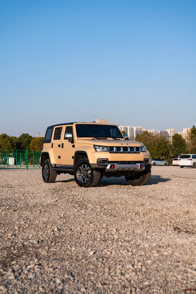 matte amg desert yellow color ppf