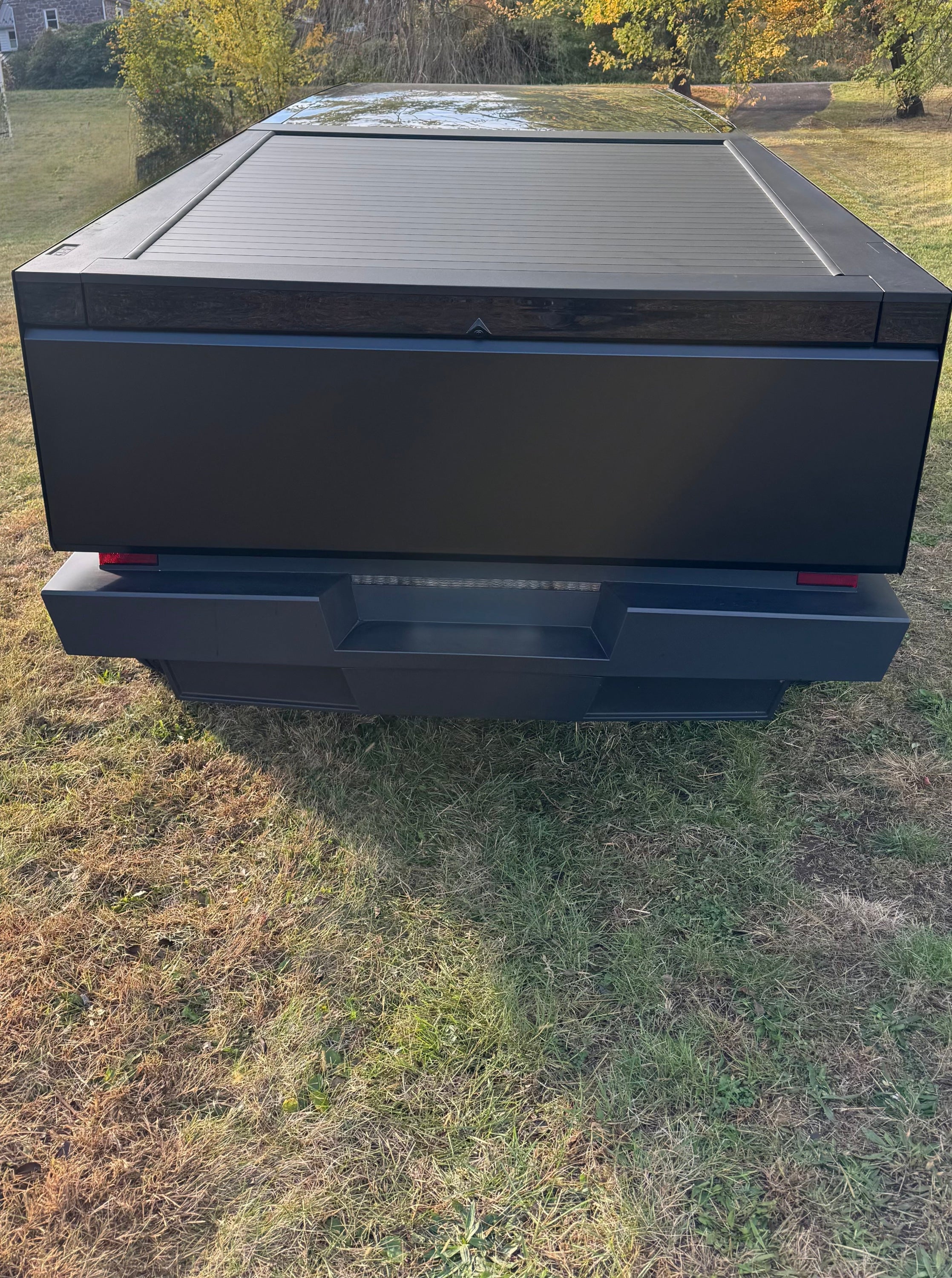 matte black cybertruck, cybertruck wrap, premium color infused, infused ppf,