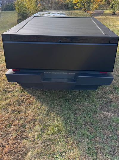 matte black cybertruck, cybertruck wrap, premium color infused, infused ppf,