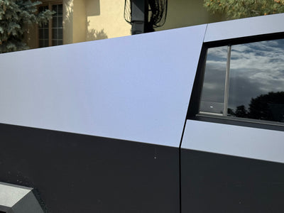 matte black phantom blue color ppf