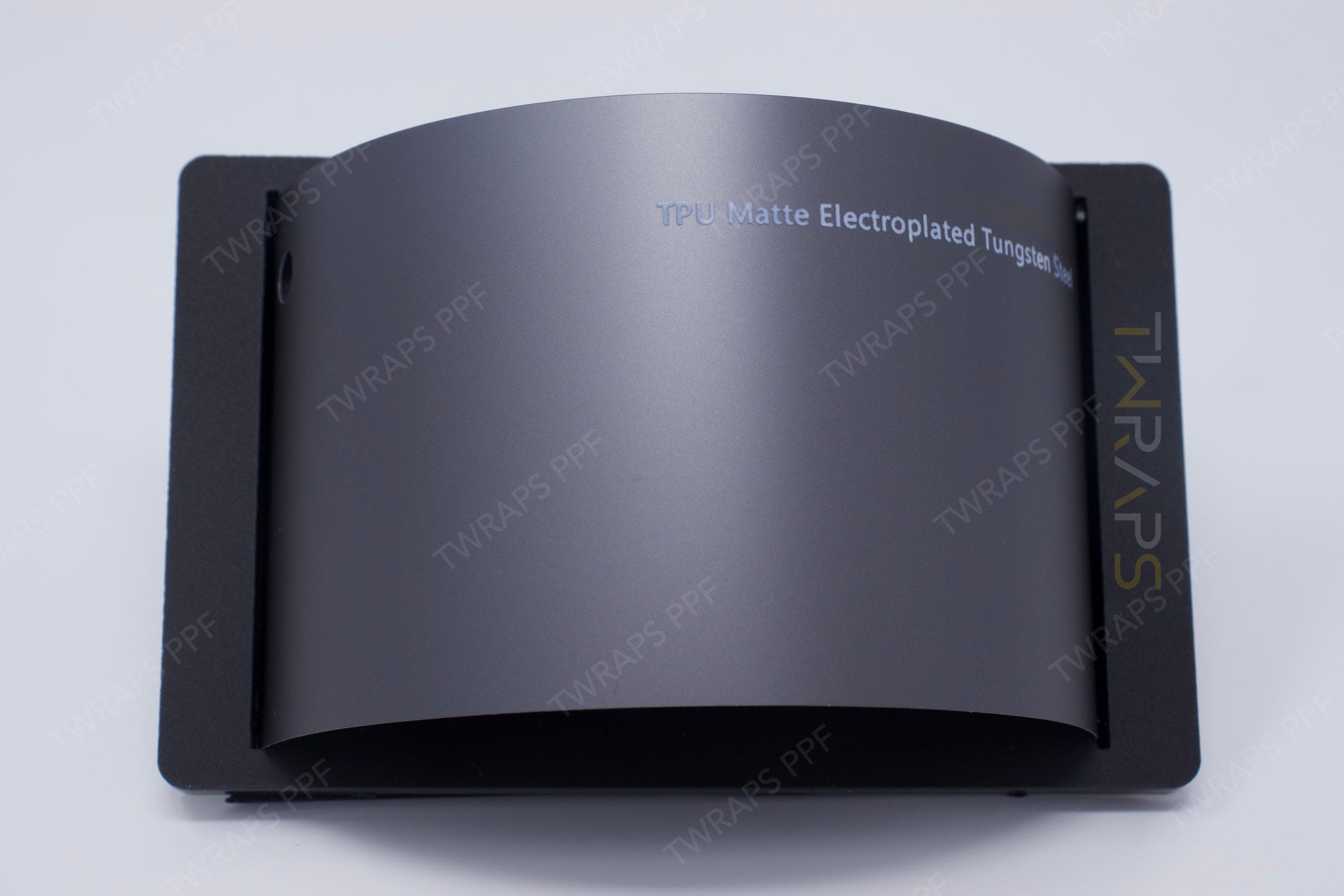 Matte Electroplated Tungsten Steel Color PPF - 8mil TPU Car Wrap