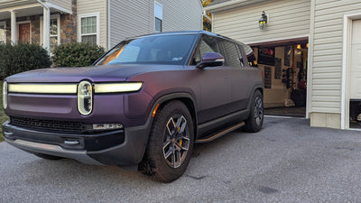 Matte Ghost Midnight Purple Color PPF