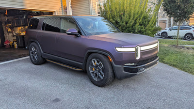 Matte Ghost Midnight Purple Color PPF