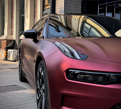 matte liquid metallic dracaena red color ppf