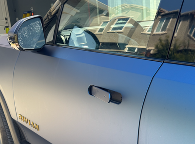 matte magic flame dark blue color ppf