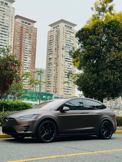 Matte Magic Flame Shadow Brown Color PPF