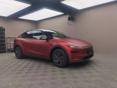 matte romani red color ppf