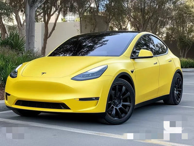 matte sports yellow color ppf