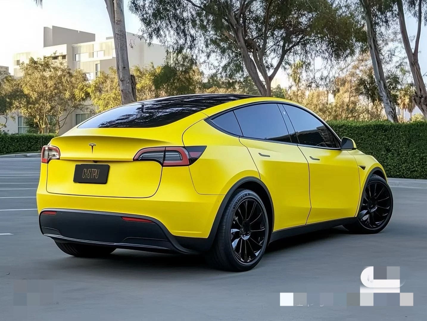 matte sports yellow color ppf