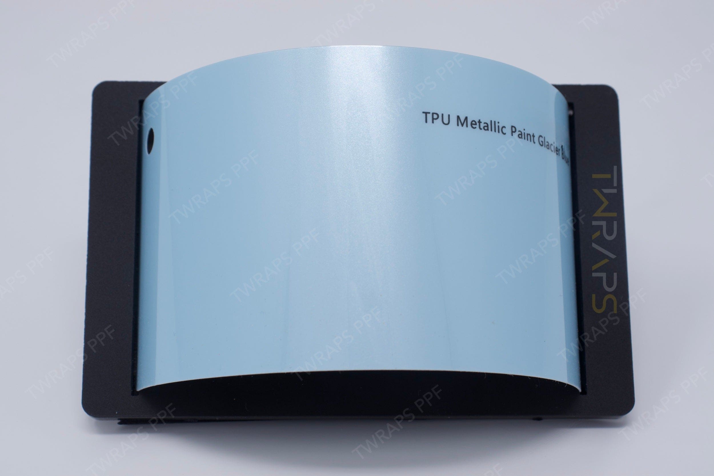 metallic paint glacier blue color ppf