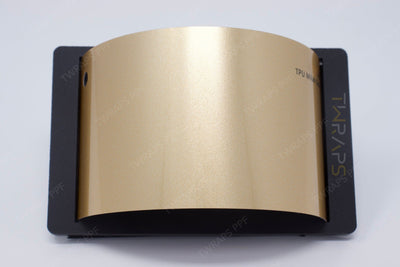 gold-colored curved sheet black holder milan gold color ppf
