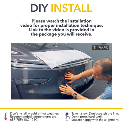 tesla model paint protection film y juniper