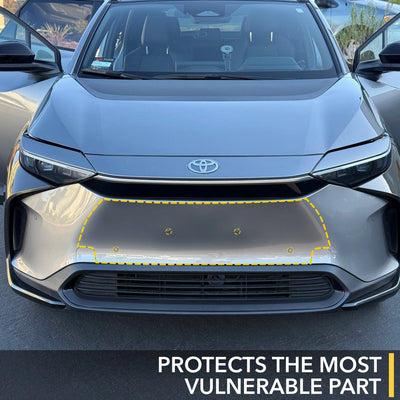 bz4x paint protection film toyota