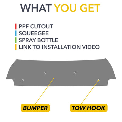 bz4x paint protection film toyota