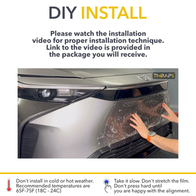 bz4x paint protection film toyota