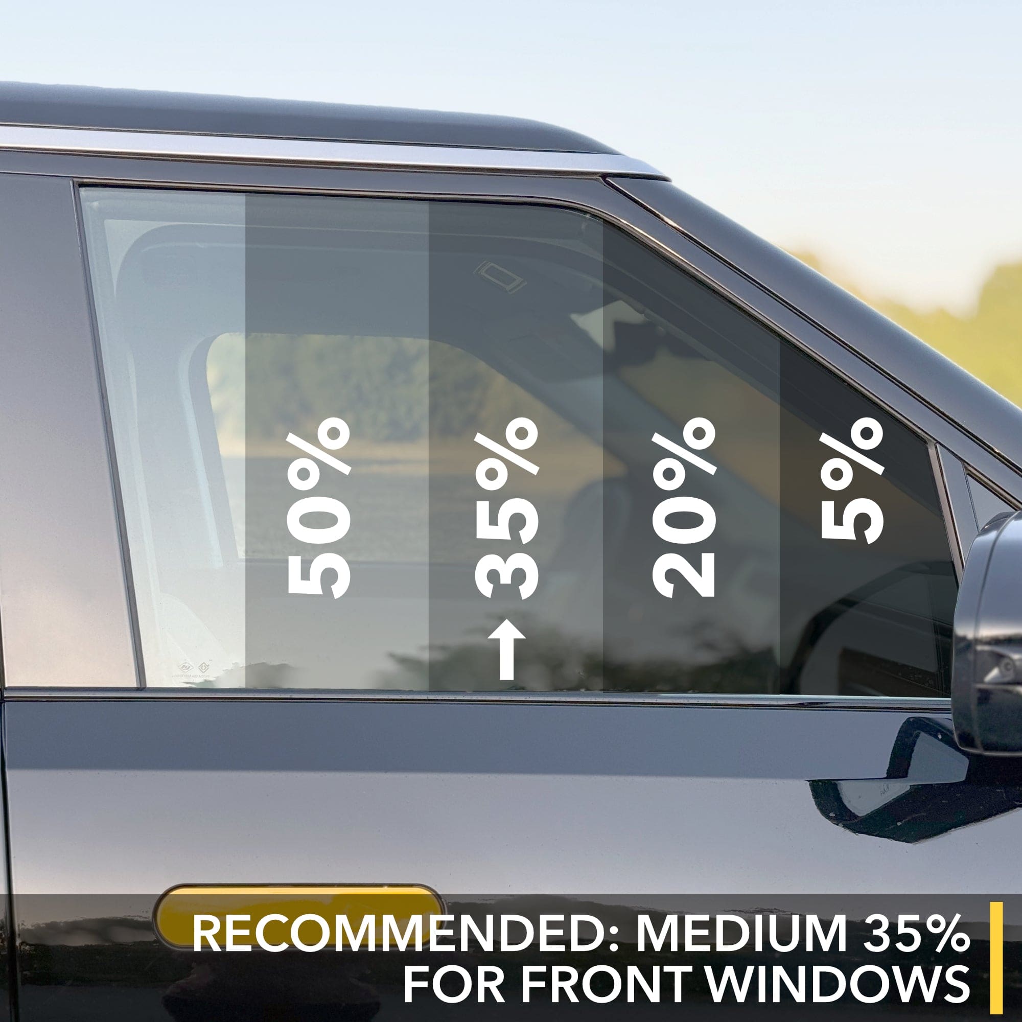 rivian r1s nano ceramic windows tint perfect installation