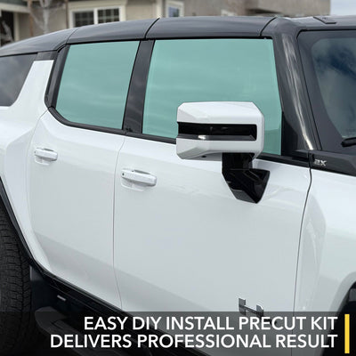 nano ceramic ir film windows tint gmc hummer harmful uv rays