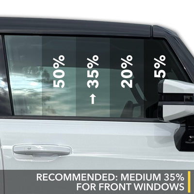 nano ceramic ir film windows tint gmc hummer harmful uv rays