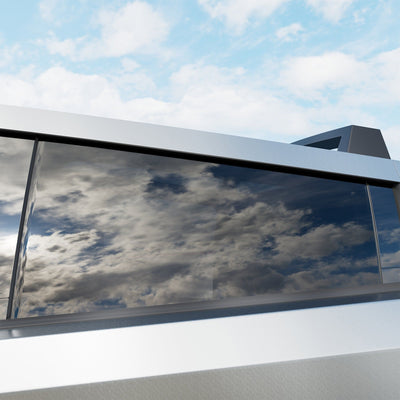 reflective vehicle windows tint tesla cybertruck nano ceramic ev accessories